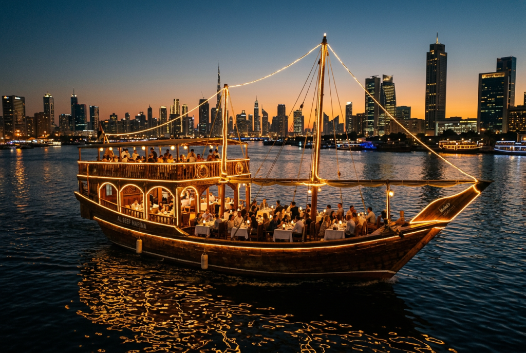 Dubai Creek Dhow Dinner Cruise